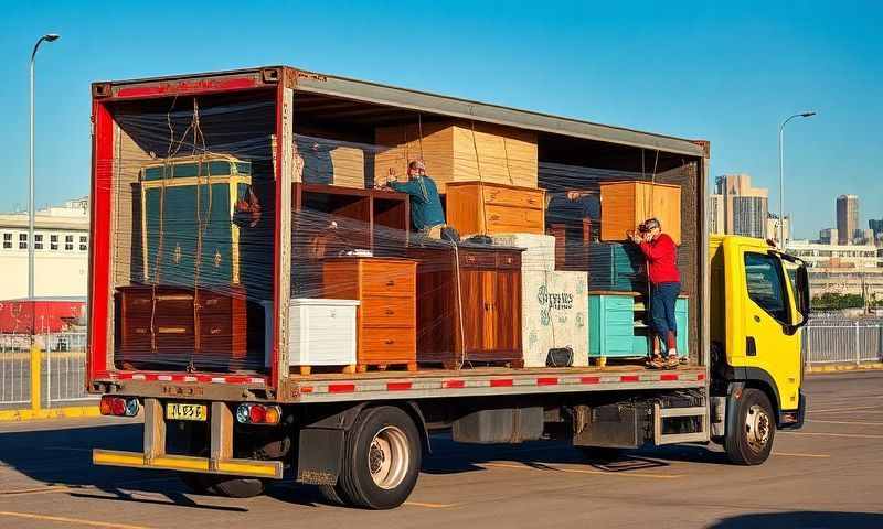 Newcastle, Wyoming furniture shipping transporter