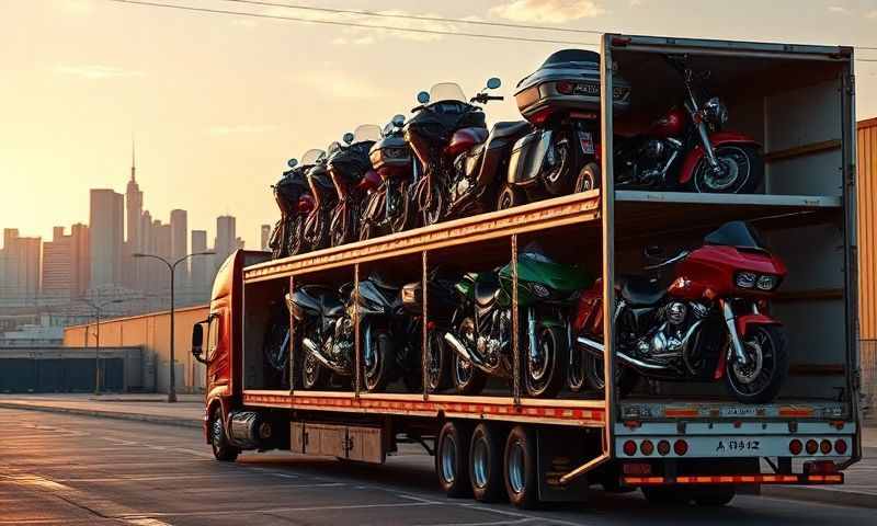 Newcastle, Wyoming motorcycle shipping transporter