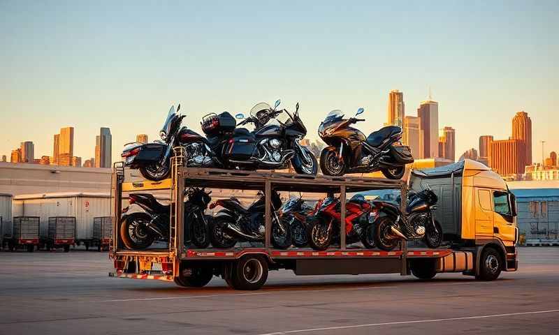 Ranchettes, Wyoming motorcycle shipping transporter