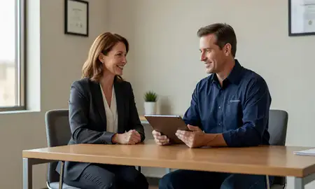 Customer discussing car shipping options in Rawlins, Wyoming, United States