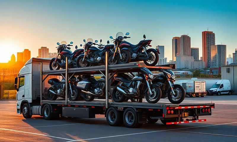 Riverton, Wyoming motorcycle shipping transporter