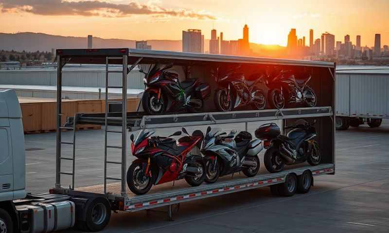 Sheridan, Wyoming motorcycle shipping transporter