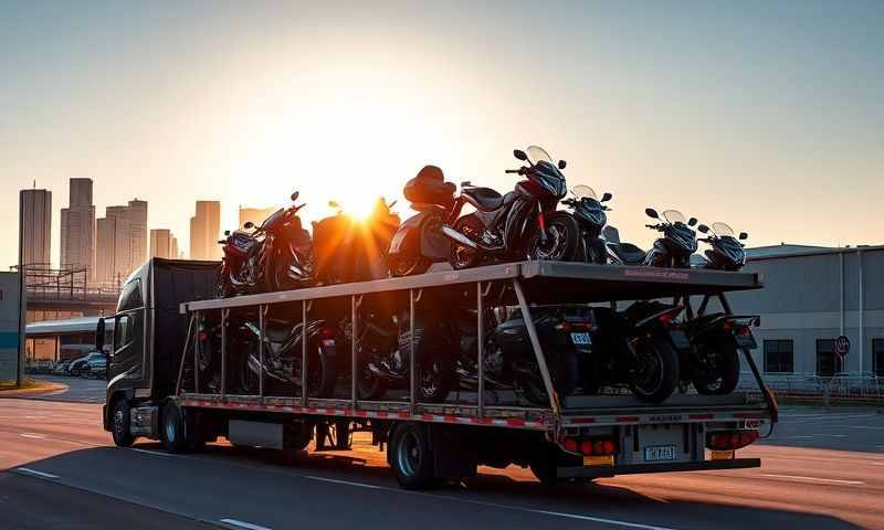 South Greeley, Wyoming motorcycle shipping transporter