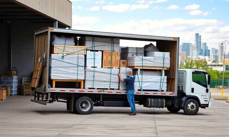 Warren AFB, Wyoming furniture shipping transporter